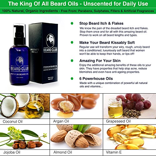 The Ultimate Beard Grooming Kit – Die Ultimative Bartpflege Kit – Geschenkset mit hochwertigem Premium-Bartöl, Balsam, Shampoo, Kamm & Box – Das diesjährige beste Geschenk für Männer, die lieben, ihre Bärte zu pflegen - 2