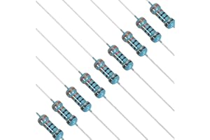 PATIKIL 330 Ohm Resistor, 120Pcs 1/4W(0.25Watt) Metal Film Fixed Resistor Kit 1% Tolerance Multiple Values of Resistance Optional for DIY Electronics Projects Computer TV Circuit Board