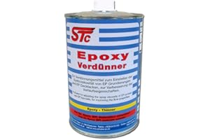 STC Epoxy Verdünner 1L Epoxy Verdünnung Epoxid Verdünnung Epoxidverdünnung