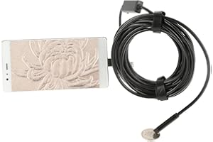 HILITAND Endoskopowa kamera inspekcyjna, wodoodporna, 3 w 1, USB, 6 diod LED, 1,5 m, kompatybilna z komputerami PC z systemem Android