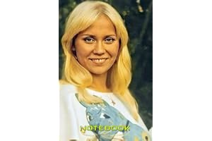 Notebook : Agnetha Faltskog Notebook for School or as a Diary, Thankgiving Notebook , Notebook Planner, Journal or Drawings #36