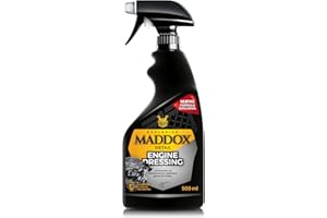 Maddox Detail - Engine Dressing 500ml | Lucidante per Auto Rivestimenti | Idratante per Plastica Auto e Gomme Auto | Pulitore Motore Auto | Lucidante Plastica Auto