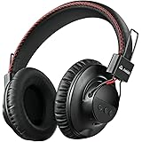 Bluetooth 5.0 Headphones, Wireless Headphones Over Ear 40 Hours Playtime Foldable Hi-Fi Stereo Headphones aptx Low Latency CV