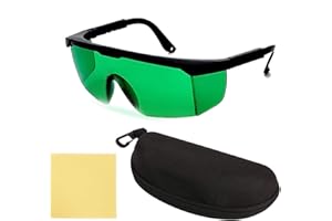 GMXJGZ Laserschutzbrille UV Schutzbrille IPL Brille Grün Laser Brille Für Haarentfernung Brille Schutz Laserschutzbrille Lichtschutzbrille Geeignet Für Schönheits- Und Laser-Haarentfernung