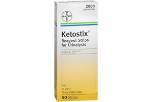 Bayer Ketostix Reagent Strips 50 Strips - Pack of 3