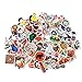 Produktbild Mezele Aufkleber 100 Stück Sticker Graffiti Style Reisen Skateboard Snowboard Gepäck Laptop Aufkleber MacBook iPad Aufkleber Bike Fahrrad Auto Vintage Graffiti Pop-Art-Stil Vinyl Aufkleber Pack Mix Lo
