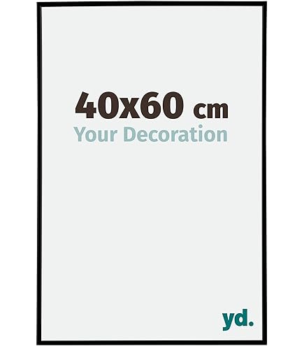 CLAMARO 'Collage' Picture Frame 50 X 120 Cm, Handmade Made To Measure, Sonoma Oak, Modern Square MDF Wooden Picture Frame With Acrylic Glass, Back - View #11