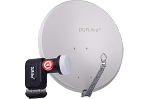 DUR-line Select 75/80 Juego de antena de satélite [LNB, Multiconmutador]