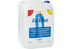 Crast Premium AdBlue® 20 Litre with Easy-Pour Spout - ISO22241 Certified for All Makes and Models