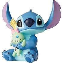Stitch Angelo Con Fiore - Statuina Lilo E Stitch 7,5 Cm | Enesco | Collezionabile E Decorativo - Foto 8