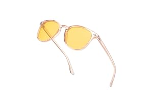 Myiaur Lunettes de vision nocturne pour femmes, tendance, polarisées, teintées en jaune, idéales pour la conduite de nuit ou par temps brumeux
