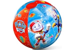 Mondo Toys - Psi Patrol piłka plażowa, nadmuchiwana, 50 cm, ozdobiona w kolorach - 16630