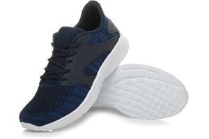 AJVANI Męskie sznurowane buty sportowe z pianki z pamięcią kształtu, do fitnessu, na siłownię, do biegania, rozmiar