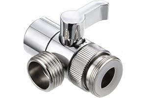 OSALADI wasserfilter wasserhahn universeller Adapter wasserhahn wasserumsteller Handbrause Umstellventil 3- umstellventil Umschaltventil Duschventil Verbinder Duschkopf Waschbecken