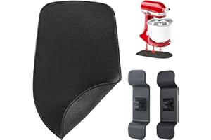 JOIBA Mixer Mover für KitchenAid Standmixer mit 2Pcs Kabel-Organizer für Küchengeräte,4,5-5 Qt Kitchenaid Mixer-Gleitmatte, Gleitmatten für Arbeitsplattengeräte, Kitchenaid Mixer-Zubehör
