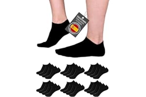 POPYS® 9 par unisex bawełniane krótkie skarpety z 200 przędzą | Krótkie skarpetki męskie | Krótkie skarpetki damskie | Skarpety damskie | Męskie skarpetki do kostki