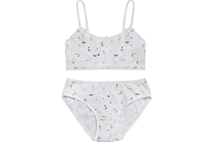 LAPHILO Coordinato Completo Intimo per Bambina e Ragazza in Cotone Set di Reggiseno e Slip cod.6281