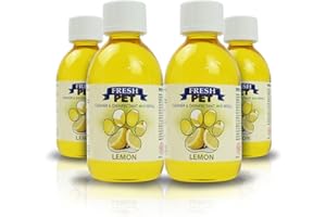 Trade Chemicals FRESH PET SUPER CONCENTRATED DISINFECTANT - 4 x 5L eco-Refill - (LEMON)