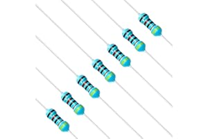 Chanzon 100pcs 1/4W (0,25W) 43K Ω Ohm Metallfilm-Fest widerstand 0,01 ±1% Toleranz 43KR MF Durchgangsloch widerstände Strombegrenzung Rohs-zertifiziert Resistor
