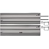 Original Einhell Aluminum Circular Saw Rail 2x1000 mm (Circle saw accessory, Einhell circular saws and plunge saw