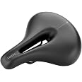 TERRY Sella Anatomica Da Donna Per Bicicletta – Comfort Foam, Black, Misura Unica (Larghezza 220mm)