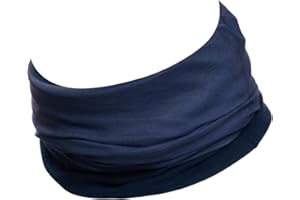 Hilltop Bufanda con Forro Polar Multiusos, Braga de Cuello para Motorista, Bufanda de Tubo, Máscara de Esquí, Bandana, Diseño Actual y en Colores de Moda, Ideal para Hombre y Mujer