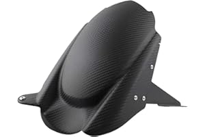 GGWQFUH Motorrad Schutzblech Für Versys 650 Für KLE650 2007-2024 Motorrad Carbon Faser Muster Hinterrad Hugger Fender Motorrad Fender