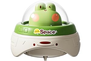 Adeerus Auto Spielzeug ab 1 2 3 Jahr Mädchen und Jungen, Baby Spielzeug Auto Frosch Weltraum Aufziehauto für Kleinkinder 6–9–12–18 Monaten, Cars Spielzeug Geschenk zum ersten Geburtstag