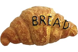 WEDARE MAGNET SOUVENIR Calamita da frigo con delizioso cibo 3D croissant pane, souvenir, fatta a mano, decorazione per la casa e la cucina