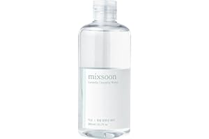 mixsoon Centella Cleansing Water, Micellar Face Cleanser with Centella Asiatica, Gentle, Hydrating Makeup Remover for Sensitive Skin, Soothing, pH-Balanced Daily Skincare (300ml)