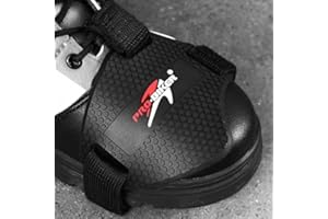 SOLEILX Protezione Scarpe Moto per Leva Cambio Marcia, Salva Scarpe moto leva cambio, Copriscarpa moto, Accessori moto per Uomo e Donna, protezioni moto, Gadget Moto per Yamaha, Honda, KTM, Suzuki, Ducati ecc