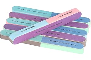 REQAG 6 Stück Buffer SchleifblöCke PolierblöCke Für Nageldesign Nagelpolierblock Polierflächen Nagelfeile Block Nagelkunst ManiküRe Werkzeug,Perfekter Schutz der Nägel