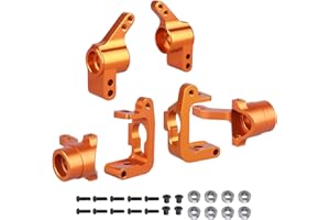 HobbyPark Aluminum Front Knuckle Base C Hub Rear Hub Carrier Set (L/R)(Al.) for RC HPI WR8 Flux Bullet ST MT 3.0 Ken Block Upgrade Parts