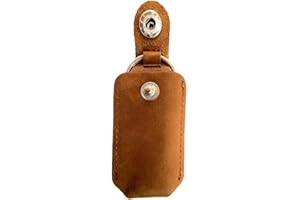 TUFF LUV Funda Premium de Cuero Sintético con Clip de Bolsillo y Llavero [Compatible con Multi-Herramientas Leatherman Micra/Squirt]