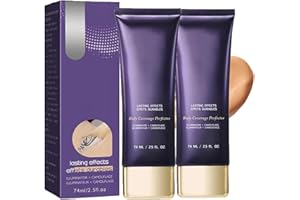 KOUAMOR 1/2/3 Pcs Body Coverage Cream, All Over Complexion Cream for Legs, Waterproof Leg & Body Makeup Tattoo Cover Up, Makeup Face & Body Creamss, Waterproof & Sweat-Proof Long-Lasting (2pcs)