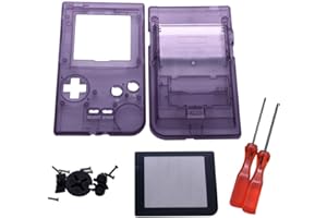 Henghx Ersatz Voll Gehäuse Shell Cover Hülle Teile Set w/Objektiv&Schraubendreher für Nintendo Gameboy Pocket GBP Console