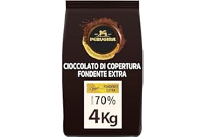 PERUGINA PROFESSIONALE Cubetti Cioccolato Fondente Extra Luisa 70%, Sacco 4kg
