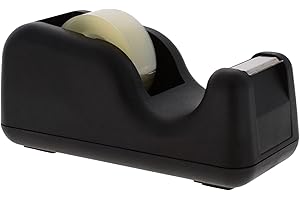 SR ESSENTIALS Sticky Tape Dispenser Heavy Duty, Hands-Free Refillable Sticky Tape Dispenser Mini for School, Home and Office