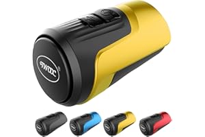 BSSOK Timbre Bicicleta Electrónico, 125dB Fuerte Alarma Antirrobo Bocina Bicicleta Eléctrica 1 Sonido Modos USB Recargable, para Adultos MTB/Carretera/BMX/Patinete Eléctrico