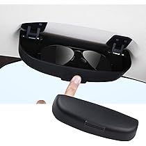Fjquamitix Sonnenbrillenhalter Für Auto - Hartschalen-Brillenetui Für Visier