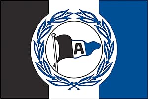 DSC ARMINIA BIELEFELD Hissfahne Wappen 150 x 100 cm