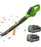 Souffleur à Feuilles Sans Fil Compatible Avec Makita 18 V - Souffleur Sans Fil Pour Nettoyage En Extérieur - Lame D'entretien De La Pelouse - Batterie Pour Terrasses, Entretien De La Pelouse