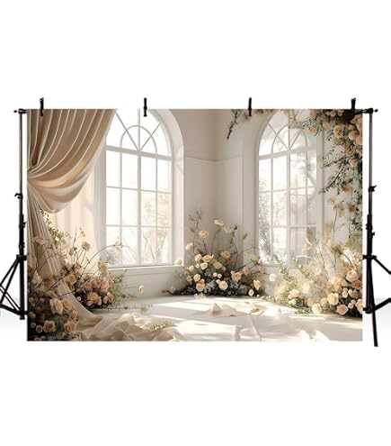 YongFoto 1,5x2,2m shabby porta anteriore fondale fiori freschi fondali per fotografia verde foglie di vite Old peeling porta di legno rustico vinile sfondo photo bambini adulti studio puntelli