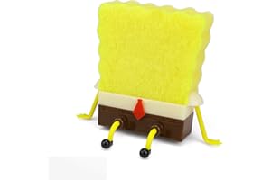 Schwammhalter Küche, LNSYSNS Schwammhalter Spülbecken Allgemeiner Zweck, Schwammhalter Selbstklebend, mit Cartoon Schwamm die als Dekoration Verwendet Werden Können