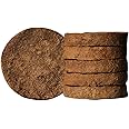 Triveni Organics (100 Dung Cakes/Pieces) Original Desi Gir Cow Dung Cakes | Handmade, Round-Shaped Gobar Uple for Hawan, Pujan & Religious Purposes | Sun-Dried & Moisture-Free