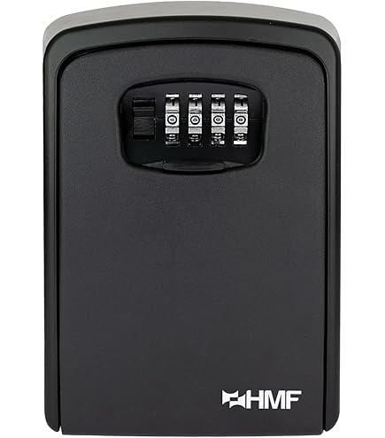 HMF 13040-07 Key Box, Key Cabinet | Adjustable Hook Bars | 40 Hooks