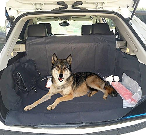 LQHY Waterproof Durable Pet Seat Cover for Cars Cargo Cover Liner Bed Floor Mat Fits Most Cars, SUV, Vans &amp; Trucks