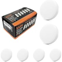 6x GX53 LED 8W – 6500K Kaltweiß, 720 Lumen, Nicht Dimmbar, Für Decken- & Einbauleuchten