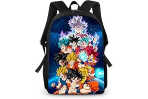 YCVBCY Dragon Mochila Niña Niño, Mochilas Infantil, Mochilas Infantil Informal Gran Capacidad, Anime Cartoon Paquete Bolsa Diario Niños y Niñas para Al aire libre para Viaje Escolar