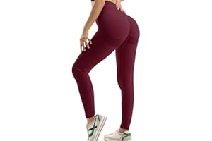 Neteson Leggings Deportivos Mujer Push Up Cintura Alta Mallas Anticeluliticos Sin Costuras Opaco Scrunch Butt Pantalones Gym Yoga Fitness Jogging Entrenamiento